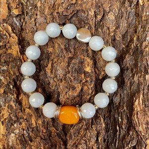 Moon stone bracelet, witch bracelet